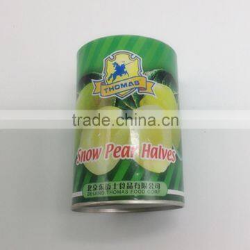 canned fruit canned snow pear