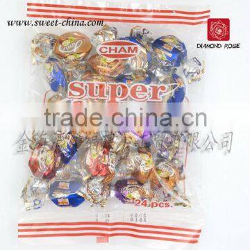 filled soft toffee candy