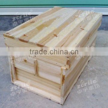 wood beehive from beekeeping equipment manufacture