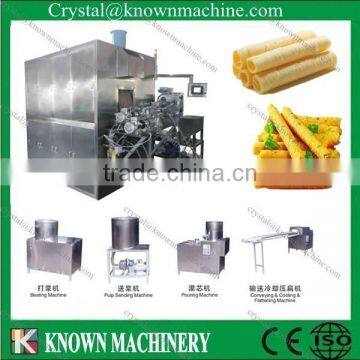 Automatic Creaming-filling egg roll wafer machine