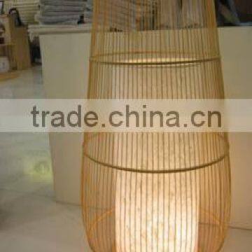 Bamboo lamps handmade by Vietnamese artists, decorative lantern beautiful