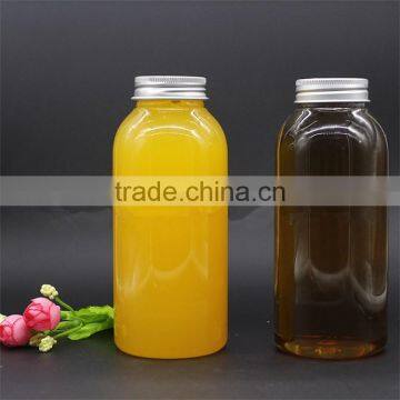 400ml PET Water Bottle Plastic Drink Milk Beverage Pet Bottle With Big Mouth photo-2