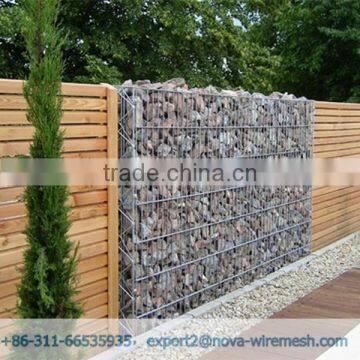 Factory price galvanized square welded gabion wire mesh