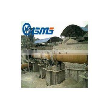 600tpd rotary kiln/calcining kiln of oil gas coal burner