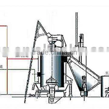 two stage coal gasifier furnace gas produce machine