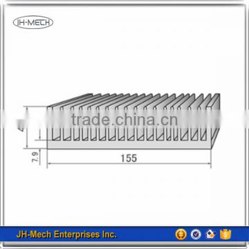 40 MM height led lamp heatsink accessory by extrusion