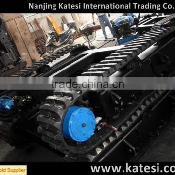 rubbe track undercarriage for excavator and bulldozer