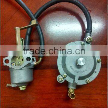 154f 1kw LPG CNG Dual Fuel Carburetor for Gasoline Generator