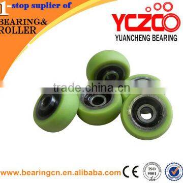 sliding wardrobe rubber roller bearing