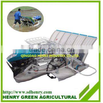 walking type 6 row rice transplanter