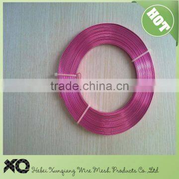 anodized colored coated aluminum wire