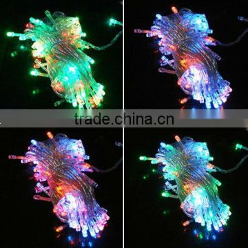 110V 100 LED 10m Multicolour String Decoration Light for Christmas Party Wedding