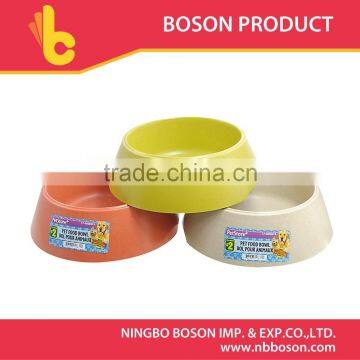 plastic dog bowl