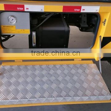 5 bars embossed aluminum plate, aluminum anti-slip plate, fire truck pedal used