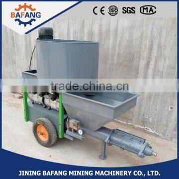 Automatic Wall Mortar Spray Plaster Machine Cement Sprayer With Mixer photo-3
