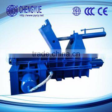 metal copper scrap baling press machine