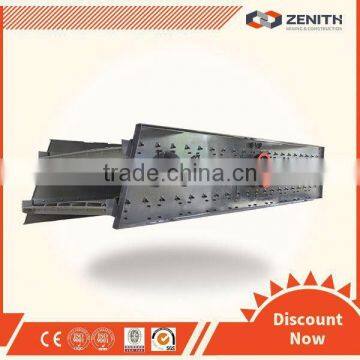 Zenith simple structure vibrator screen for mining machine with low price