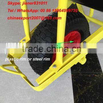 120L High Performance Australia Wheelbarrow With Large Plastic Tray WB8614P photo-6