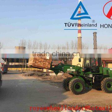 Telescopic Boom Wheel Loader HY2500 China Cheap Price Construction Machine