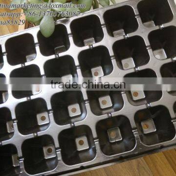 32 Cell High Quality PS Plastic Planting Nursery Seedling Trays Seed Germination Tray photo-2