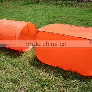 Camouflage Cat Tunnel Pet Toy Collapsible Tunnel Crinkle Kitten Fun Bell Toys photo-3