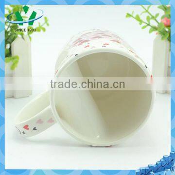 Wholesale Ceramic Coffee Mug With Heart-shaped Handle photo-5