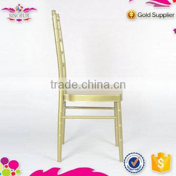 Brand New Qindao Sinofur Tubular Metal Wedding Chair photo-2