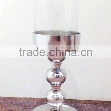 Wholsale Aluminum New Design Hurricane Pillar Holder Set photo-2