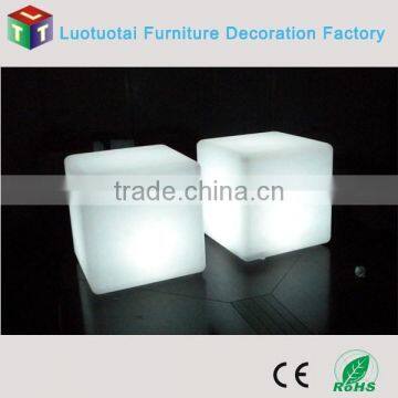 LED cube stools imported from China