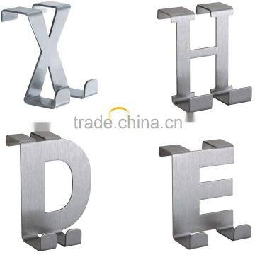 Home Use Coateded White Stainless Over The Door Single Hook photo-6