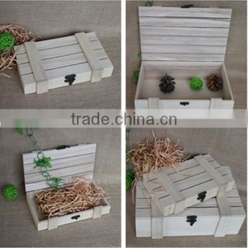 Natural wholesale wooden electronic components storage box