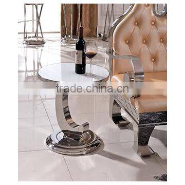 D002 Small size stainless steel end table