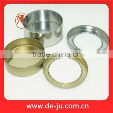  factory price customized flat round wholesale tin boxes