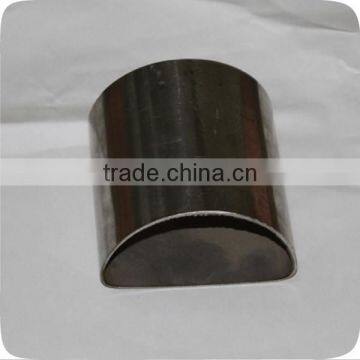 China Welded 304 316l Stainless Steel Half Round Pipe
