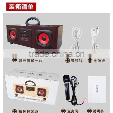 Retro Style Sounding Good Wireless Bluetooth Loudspeaker Box photo-6