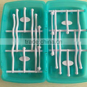 Milk Bottle Holder/Baby Milk Bottle Drying Rack/Baby Infant Kitchen Clean Shelf photo-3