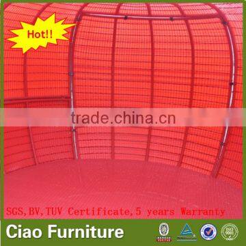 Love Theme Hotel Sunbed Outdoor Garden Furniture Apple Sofa Bed photo-3