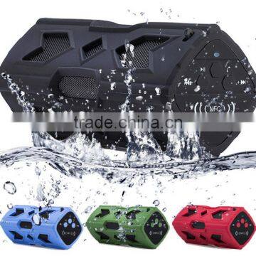 Wireless Shockproof Bluetooth 4.0 NFC Powerbank Waterproof Bluetooth Speaker photo-2