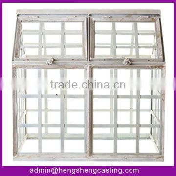 Garden galvanized steel mini green house