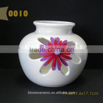Ceramic Christmas Flower Vase photo-4