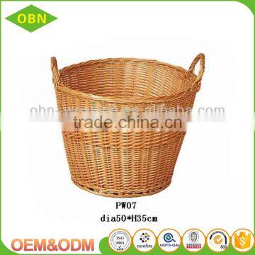 Large cheap dirty clothes wicker laundry basket