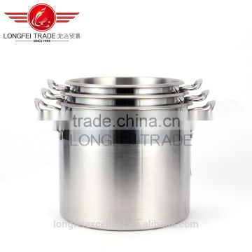 011302 high quality stainless steel cookware/stainless steel soup pot