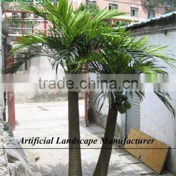 artificial big trees/ palm tree,coconut tree with fruit