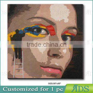 Modern Face Painting for Home Wall Decoration photo-2