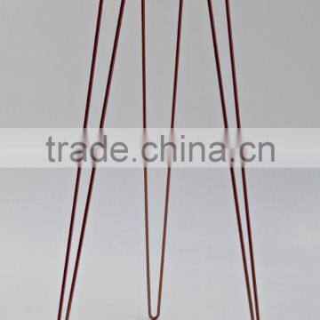 Wedding Decorating Party Fancy Design Mini Metal Wire Powder Coating Flower Pot Stand photo-4