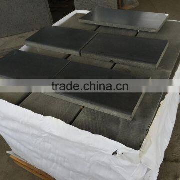 Antique Black Basalt Tiles Swimming Pool Tiles Black Basalt Swimming Pool Coping photo-4