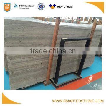 Most beautiful silver travertine slab for sale