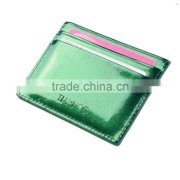 Gift Rivet pu Leather/genuine Leather Credit / Name Card Holder for Business photo-5