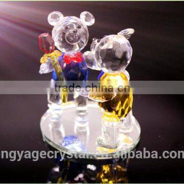 Romantic Crystal Couple Bears as the Best Crystal Wedding Present for 15th Wedding Anniversary photo-3
