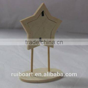 Mini Wooden Heart Shaped Photo Frame photo-4